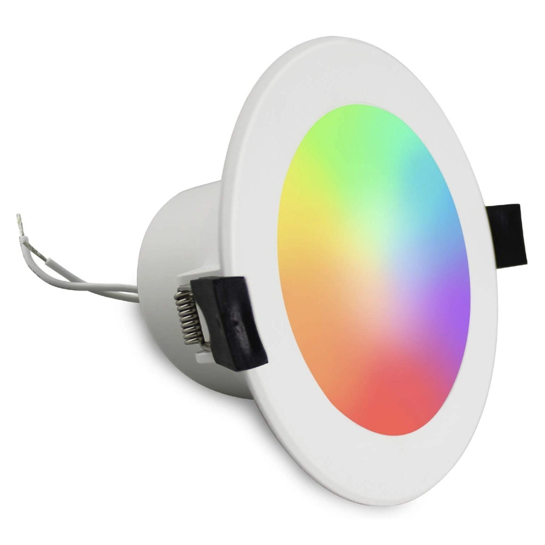 LUZ LED PARA TECHO DOWNLIGHT WIFI RGB AC85-265V