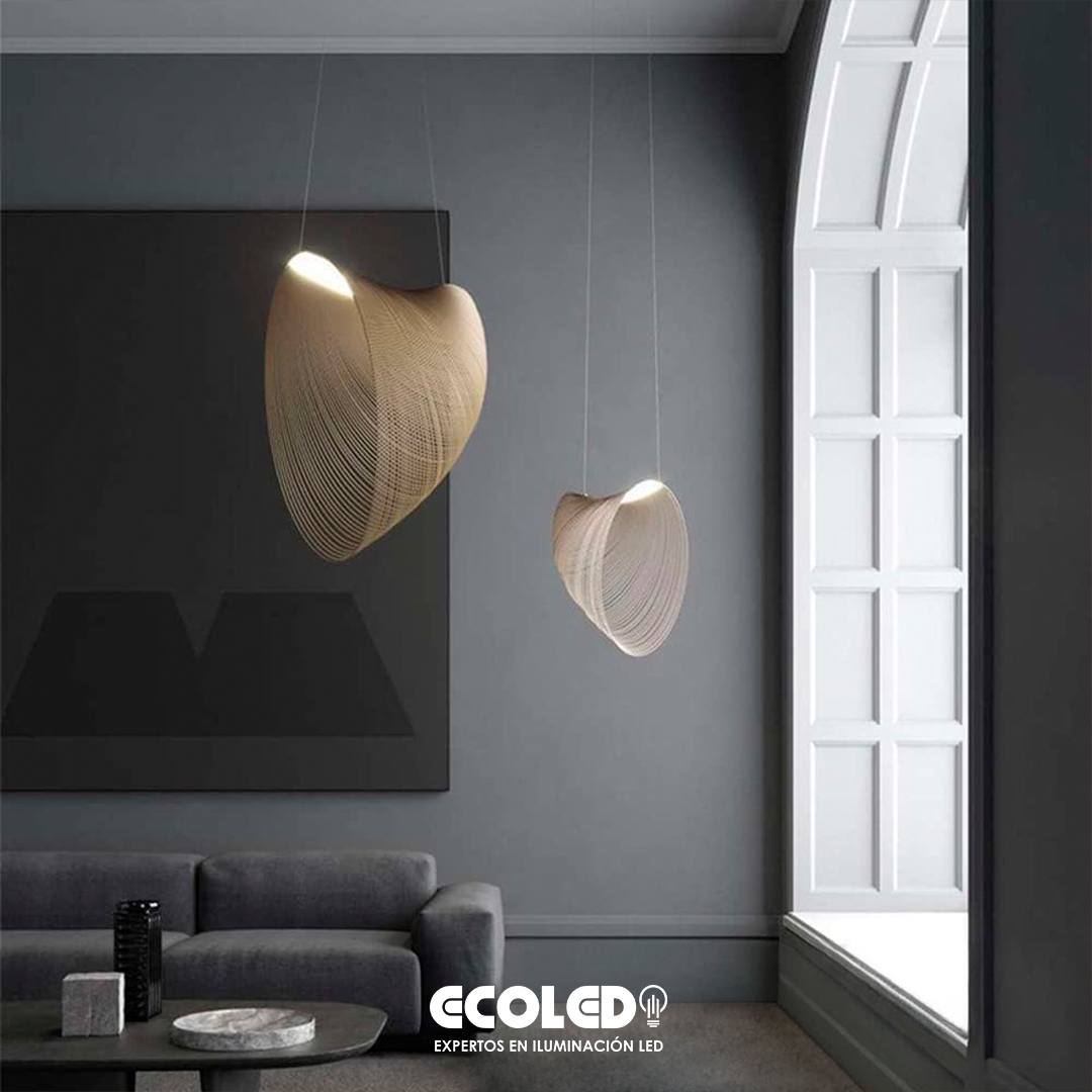 Lámpara colgante de madera Vintage JH-L938